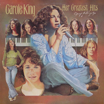 iڍ F CAROLE KING@(LELO)@(LP)@^CgFHER GREATEST HITS