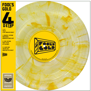 商品詳細 ： FOOL'S GOLD(12inch2枚組) 4 DEEP【2000枚限定生産！スリップマット2枚付き！片面seratoコントロール・ヴァイナル！】