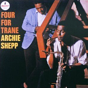 iڍ F ARCHIE SHEPP@(A[`[EVFbv)@(LP 180gdʔ)@^CgFFOUR FOR TRANE