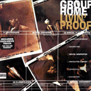iڍ F GROUP HOME(2LP) LIVIN' PROOF