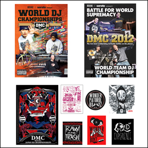 商品詳細 ： 【サイン付きDVD!!】 DMC WORLD DJ CHAMPIONSHIP 2012 BATTLE & SINGLEセット (DVD2枚組) 【特別特典：inaデザイン特製ステッカー3枚セット!!】