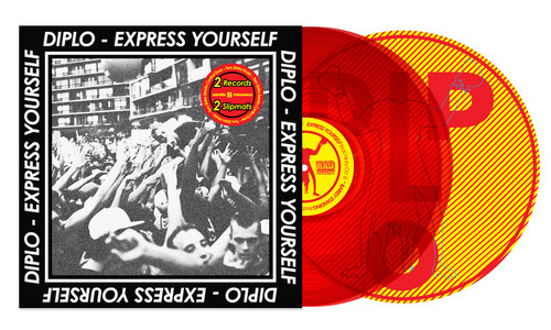 商品詳細 ： ★レコードセール中★Diplo(12inch2枚組) Express Yourself Serato 2xLP【2000枚限定生産！スリップマット2枚付き！片面seratoコントロール・ヴァイナル！】
