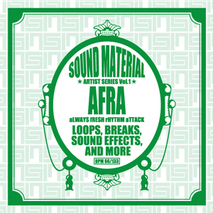 商品詳細 ： AFRA (CD) Sound Material Artist Series Vol.1 by AFRA