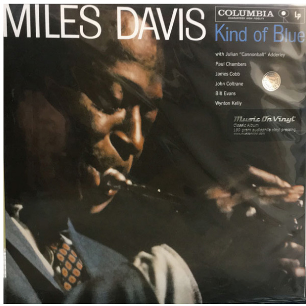 iڍ F MILES DAVISiLP 180Gdʔ MONOjKIND OF BLUEyIMUSIC ON VINYLz