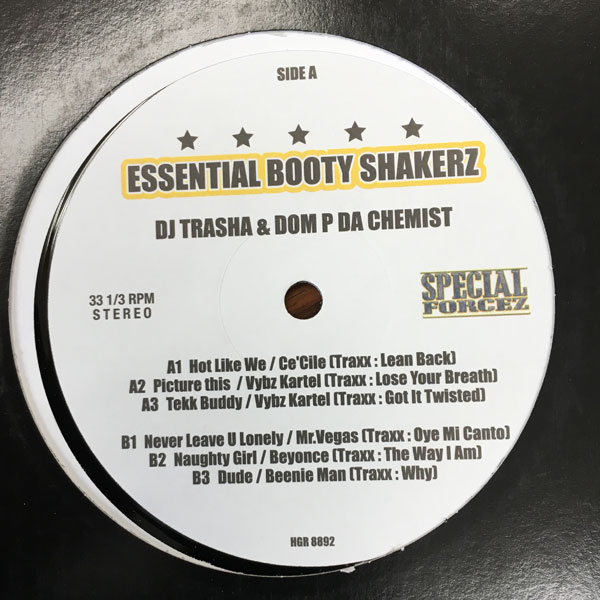 iڍ F yUSEDEÁzDJ TRASHA & DON P DA CHEMIST(12)HOT LIKE WE/NEVER LEAVE U LONELY(ESSENTIAL BOOTY SHAKERZ)