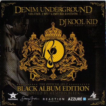 商品詳細 ： DJ KOOL KID(MIX CD)DENIM UNDERGROUND VOL2 LIMITED EDITION