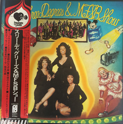 iڍ F yUSEDEÁz THE THREE DEGREES(LP) THE THREE DEGREES & MFSB SHOW