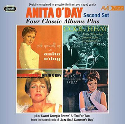 ANITA O'DAY(2CD)FOUR CLASSIC ALBUMSを御紹介するページです。