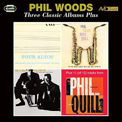 商品詳細 ： PHIL WOODS(2CD)THREE CLASSIC ALBUMS PLUS