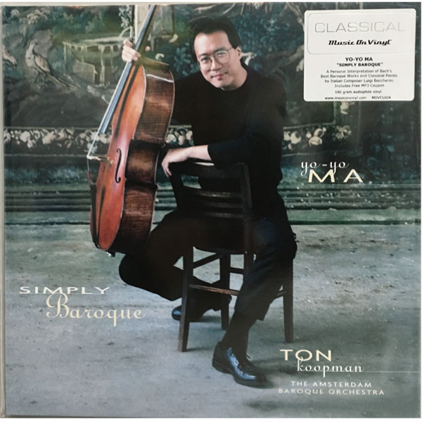 iڍ F YO-YO MA(2LP 180gdʔ) SIMPLY BAROQUEyIMUSIC ON VINYLՁz