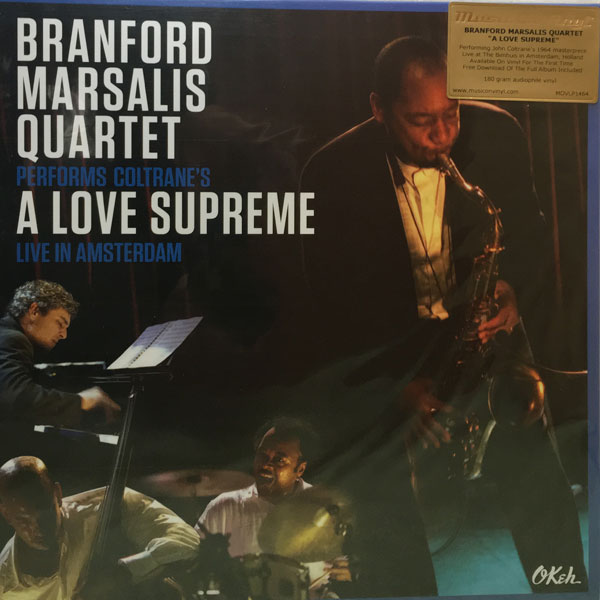 iڍ F BRANFORD MARSALIS QUARTET(LP 180gdʔ)PERFORMS COLTRANE'S LOVE SUPREME LIVE IN AMSTERDAMyIMUSIC ON VINYLՁz