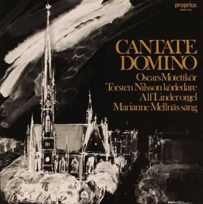 LP トシュテン・ニルソン カンターテ・ドミノ （- The Super Analogue Disc） PROP07762 PROPRIUS /00260 CANTATE DOMINO(LP/180g重量盤) 【高音質！PROPRIUS】を御紹介する