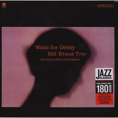 BILL EVANS TRIO(LP&frasl;180g重量盤) WALTZ FOR DEBBY高音質！を御紹介