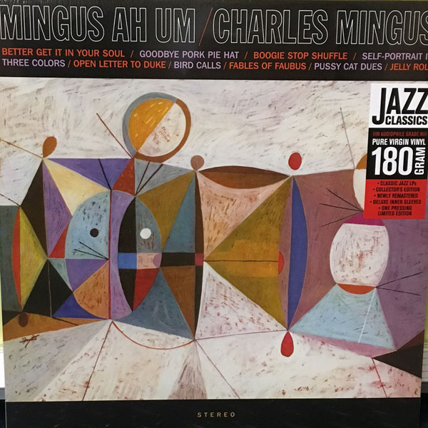 商品詳細 ： CHARLES MINGUS (LP/180G重量盤) MINGUS AH UM【高音質！JAZZ WAX RECORDS】