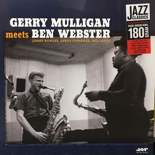 iڍ F GERRY MULLIGAN (LP/180Gdʔ) GERRY MULLIGAN MEETS BEN WEBSTERyIJAZZ WAX RECORDSz