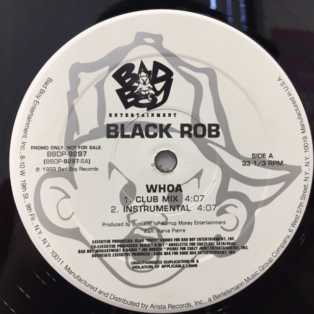 iڍ F yÁEUSEDzBLACK ROB(12inch) WHOA