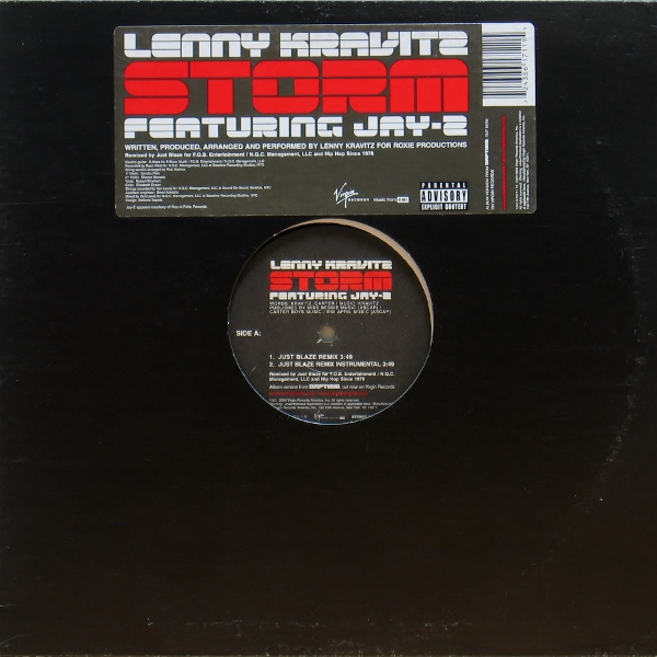 iڍ F yÁEUSEDzLENNY KRAVITS(12inch) STORM FEATURING JAY-Z