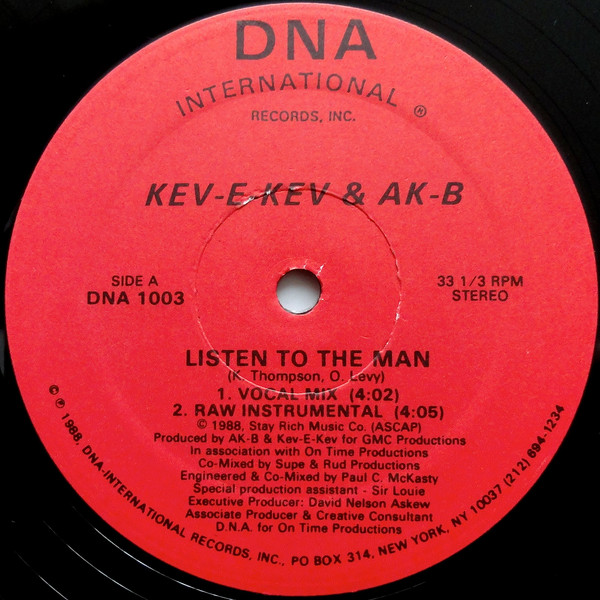 iڍ F yÁEUSEDzKEV-E-KEV&AK-B(12inch) LISTEN TO THE MAN