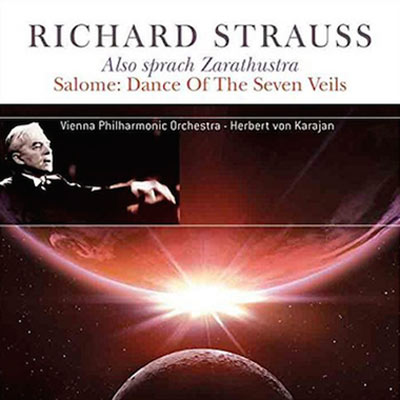 iڍ F HERBERT VON KARAJAN(COND.)/VIENA PHILHARMONIC ORCHESTRA(LP) R.STRAUSS:ALSO SPRACH ZARATHUSTRA