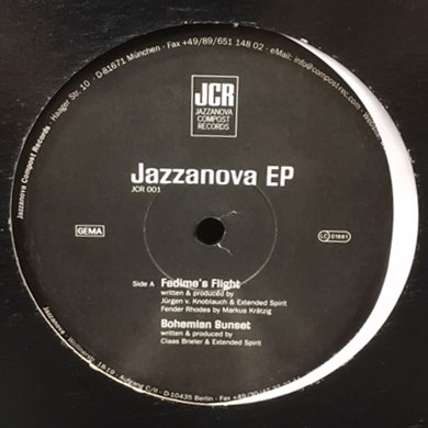中古・USED】JAZZANOVA(12) JAZZANOVA EP -DJ機材アナログレコード専門
