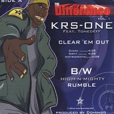 商品詳細 ： 【中古・USED】KRS-ONE(12) CLEAR 'EM OUT【HIPHOP】