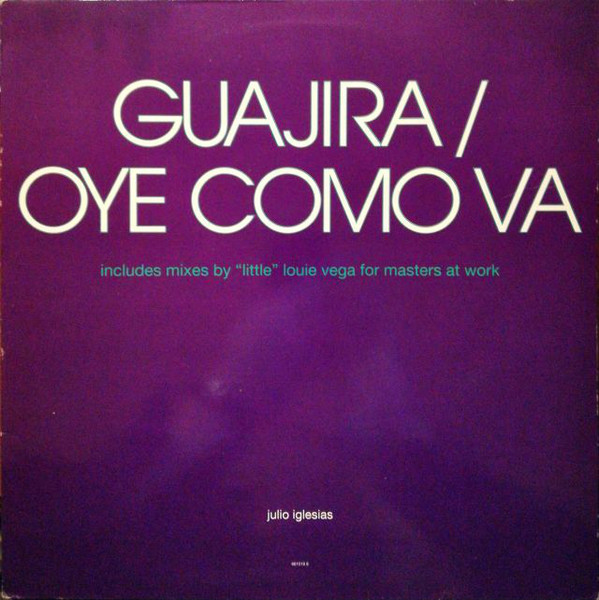 iڍ F yÁEUSEDzJULIO IGLESIAS (12inch) GUAJIRA/OYE COMO VA