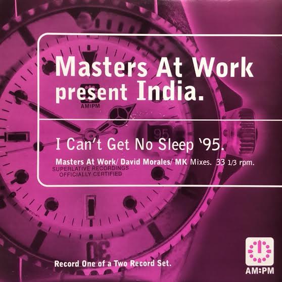 iڍ F yÁEUSEDzMASTERS AT WORK PRESENT INDIA. (12inch) I CANT GET NO SLEEP '95