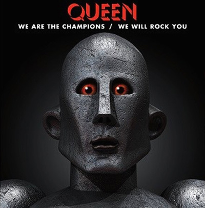 iڍ F QUEEN(12) WE ARE THE CHAMPIONS/WE WILL ROCK YOUy40NLOՁz
