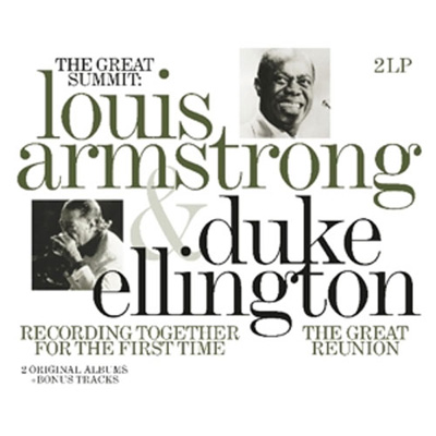 商品詳細 ： LOUIS ARMSTRONG & DUKE ELLINGTON(2LP) THE GREAT SUMMIT【高音質！リマスタードヨーロッパ盤】