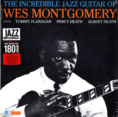 iڍ F WES MONTGOMERY(LP/180gdʔ) THE INCREDIBLE JAZZ GUITAT OF WES MONTGOMERYy!WAXTIMEՁz