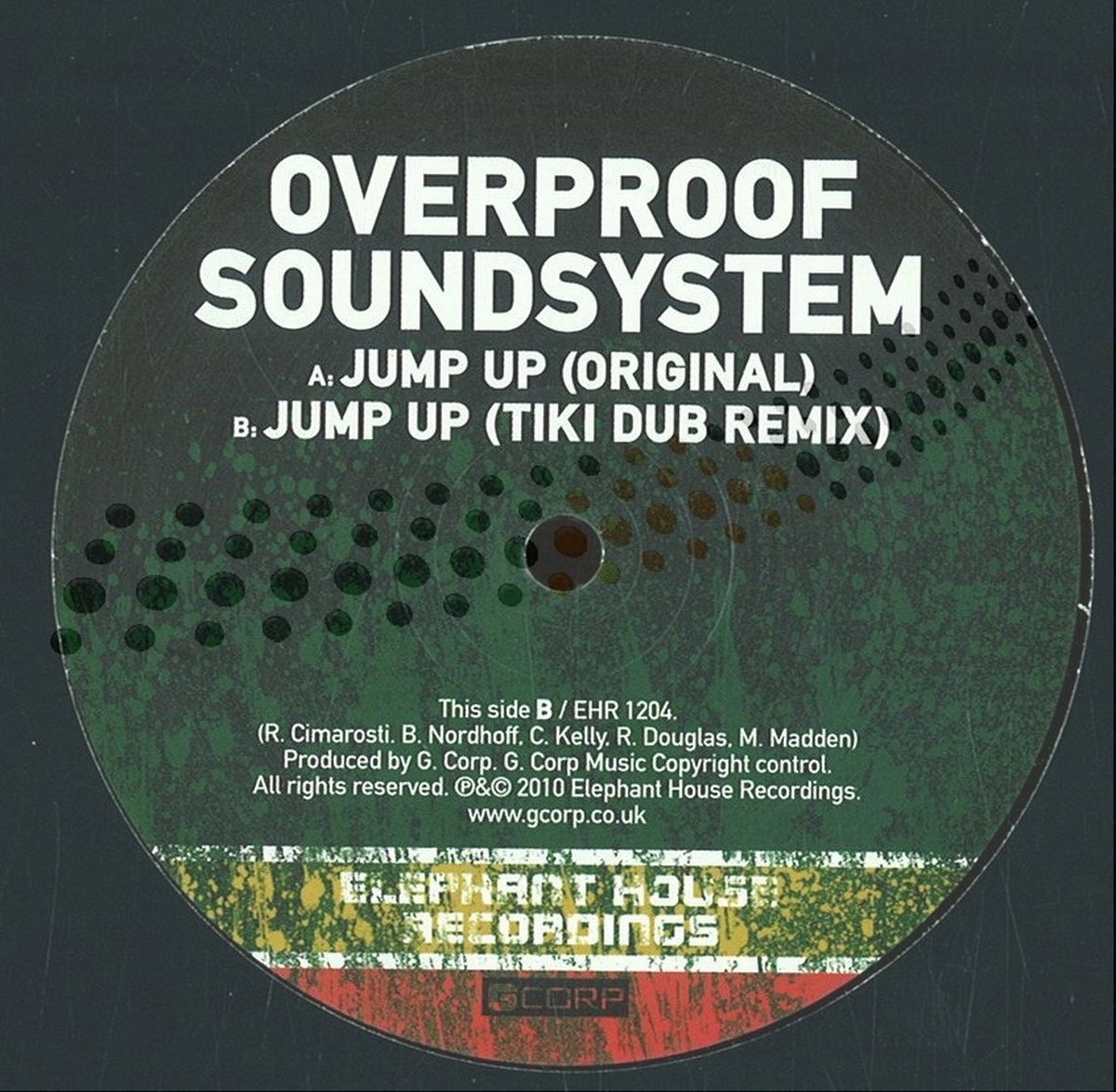 商品詳細 ： 【中古・USED】OVERPROOF SOUNDSYSTEM(12inch)KINGSTEP