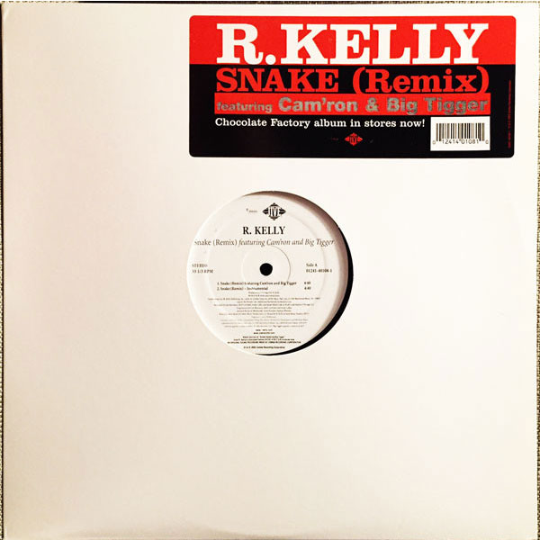 商品詳細 ： 【中古・USED】R. Kelly ft. Big Tigger(12) Snake (Remix) 