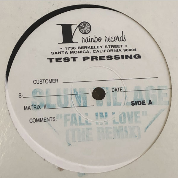 中古・USED】Slum Village (12) Fall In Love -DJ機材アナログレコード