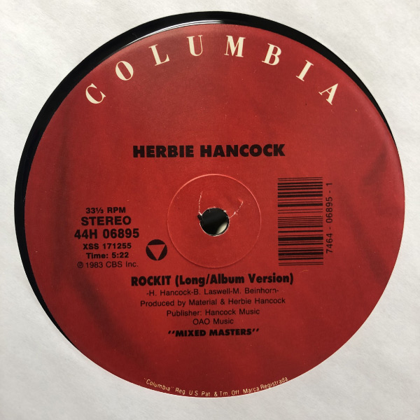 iڍ F yÁEUSEDzHERBIE HANCOCK(12) ROCKIT/MEGA MIX