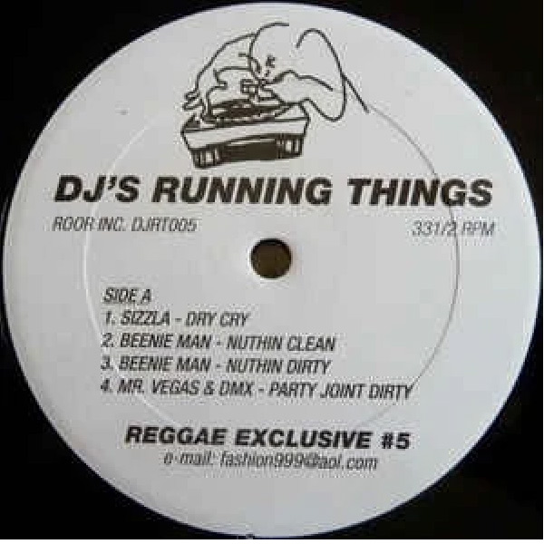 iڍ F yÁEUSEDzV.A(12)DJ FASHION-DJ'S RUNNIN' THINGS-RAGGAE EXCLUSIVES #5
