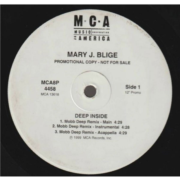 iڍ F yÁEUSEDzMARY J. BLIGE (12) DEEP INSIDE Mobb Deep Remix 