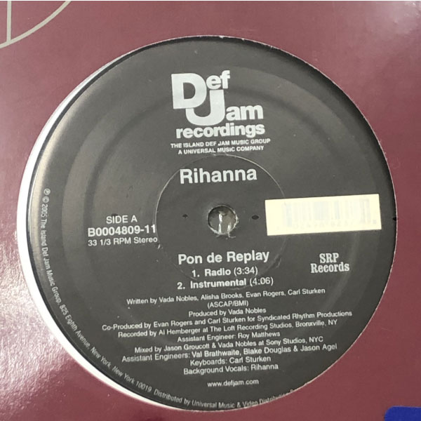 iڍ F yÁEUSEDzRihanna (12) PON DE REPLAY 