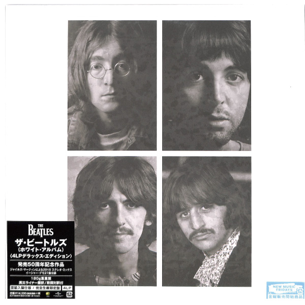 BEATLES(4lp/180g重量盤) BEATLES WHITE ALBUM【限定生産デラックス