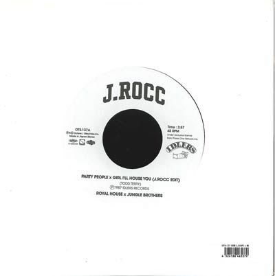 iڍ F ROYAL HOUSE EDIT BY J.ROCC(7INCH) PARTY PEOPLE x GIRL I'LL HOUSE YOU