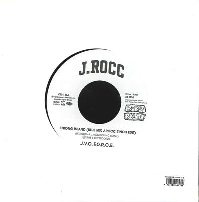 iڍ F J.V.C.F.O.R.C.E.(7INCH) STRONG ISLAND BLUE MIX J.ROCC 7INCH EDIT