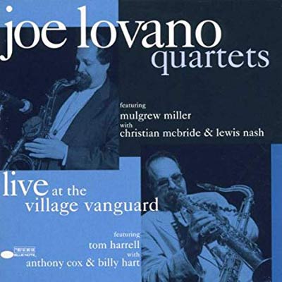 iڍ F JOE LOVANO QUARTETS(2LP) LIVE AT THE VILLAGE VANGUARD 
