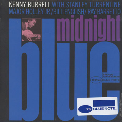 KENNY BURRELL(LP) MIDNIGHT BLUE に関し御紹介するページです。