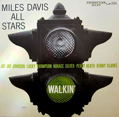 iڍ F MILES DAVIS(LP) WALKIN'
