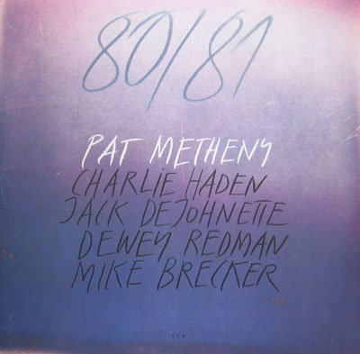 iڍ F PAT METHENY(2LP) 80/81