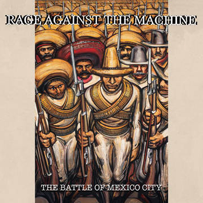 iڍ F RAGE AGAINST THE MACHINE(2LP) THE BATTLE OF MEXICO CITYyRED AND GREEN VINYLz