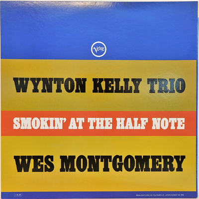 iڍ F WYNTON KELLY TRIO/ WES MONTGOMERY (LP/180gdʔ) SMOKIN' AT THE HALF NOTE 