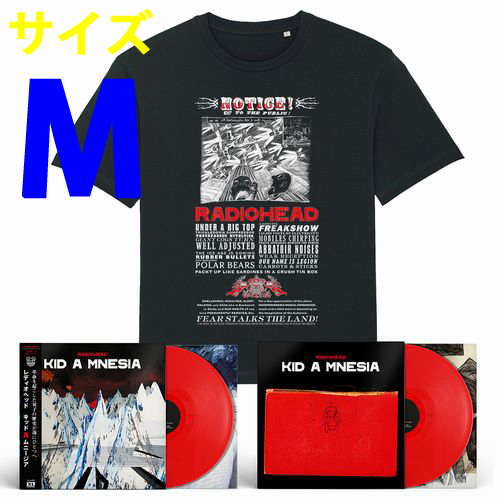 iڍ F RADIOHEAD(3LP+T SHIRT/size M) KID A MNESIAy背bhEJ[oCiz