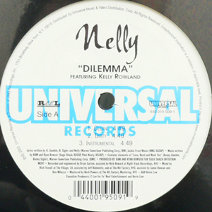 iڍ F NELLY FEAT. KELLY ROWLAND(12) DILEMMA