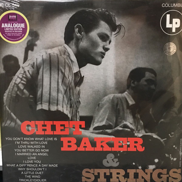 商品詳細 ： CHET BAKER AND STRINGS (LP/180g重量盤) CHET BAKER AND STRINGS