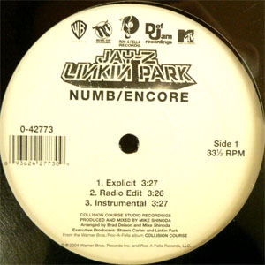 iڍ F JAY-Z FEAT. LINKIN PARK(12) NUMB / ENCORE